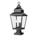 Z Lite 5029Phbs Sqpm Raphael 3 Light 29 Tall Pier Mount Post Light