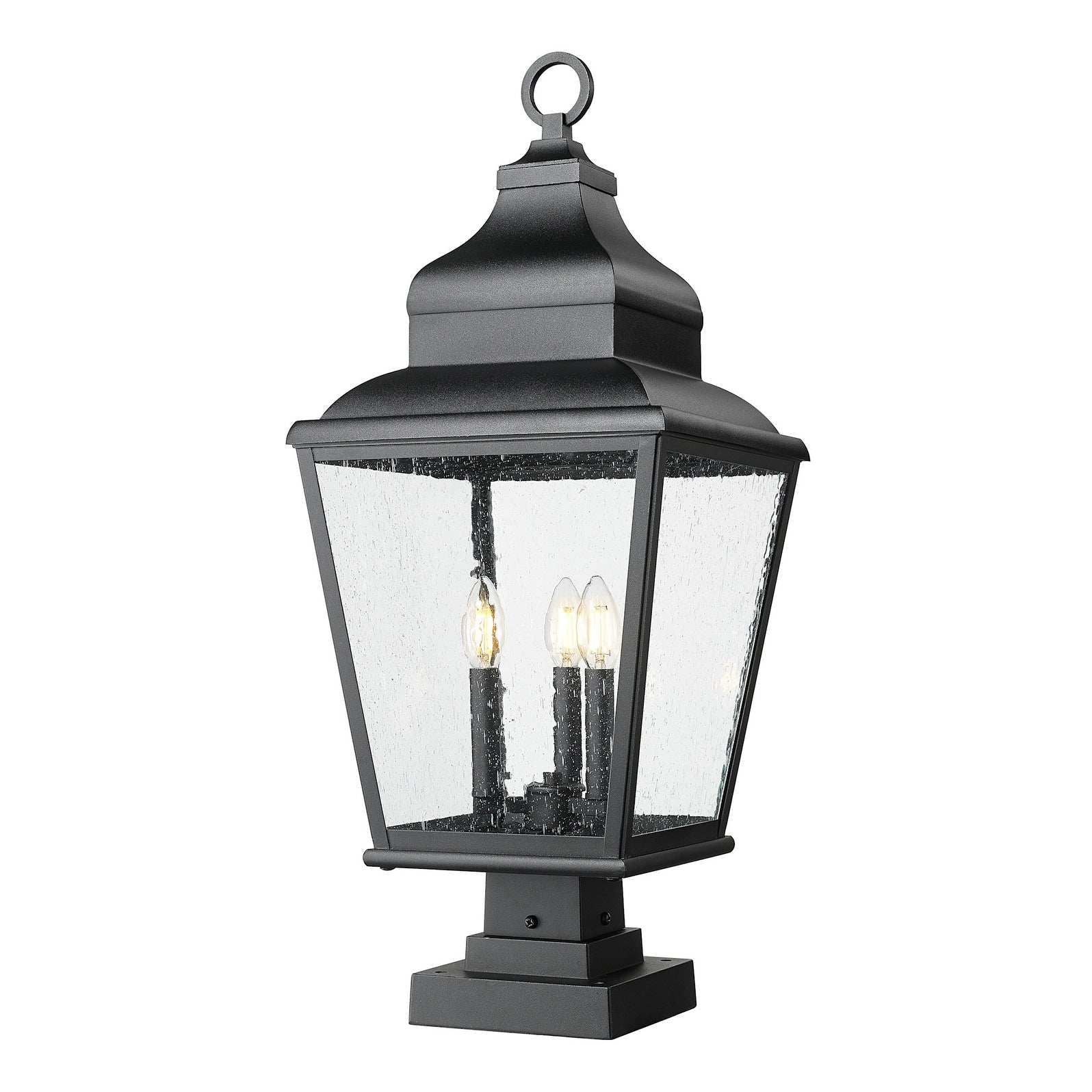 Z Lite 5029Phbs Sqpm Raphael 3 Light 29 Tall Pier Mount Post Light