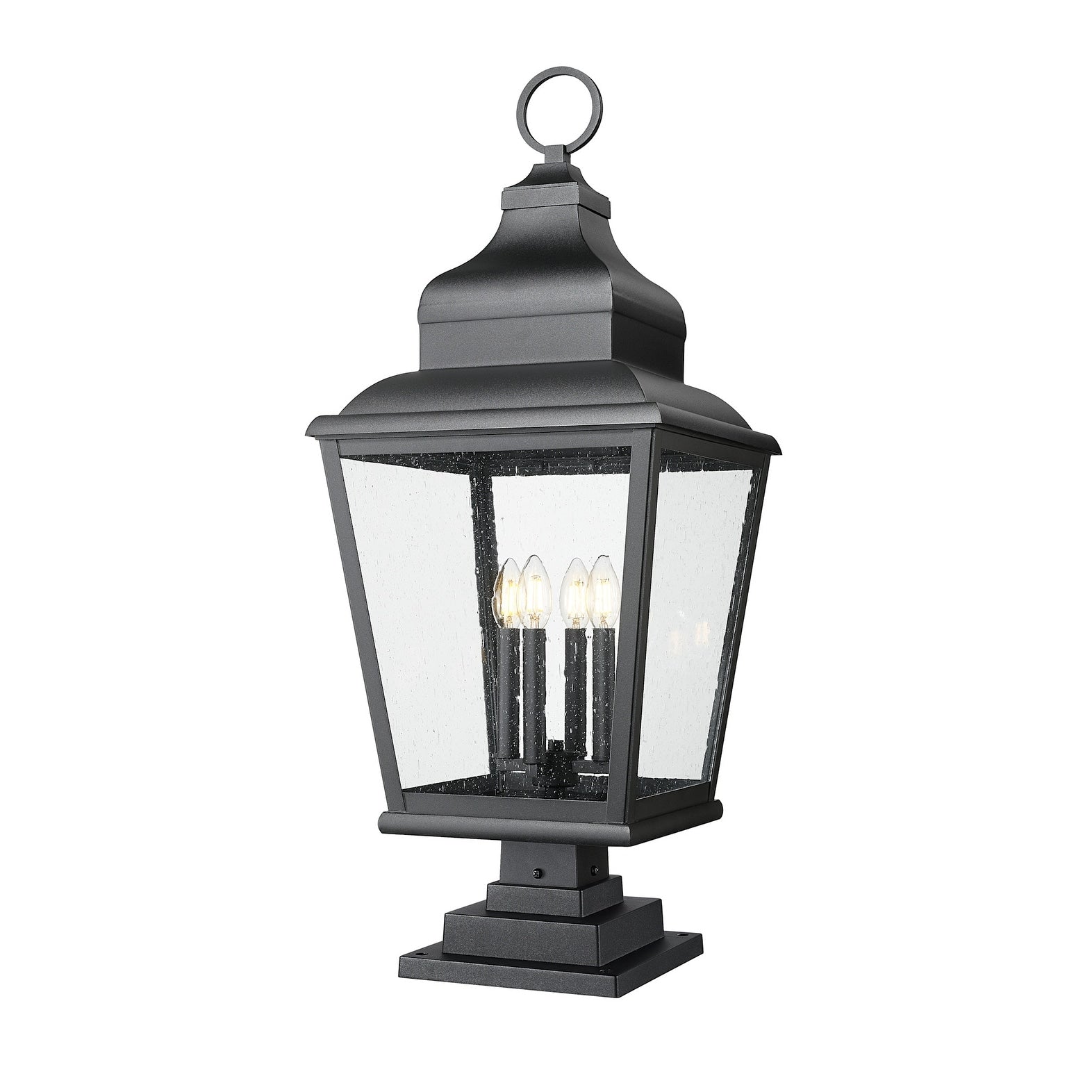 Z Lite 5029Phxls Lsqpm Raphael 4 Light 35 Tall Pier Mount Post Light