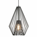 Z Lite Quintus Single Light 12 1 4 Wide Abstract Pendant