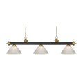 Z Lite Riviera 3 Light 57 Wide Billiard Multi Light Pendant With