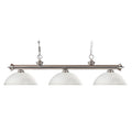 Z Lite Riviera 3 Light 57 Wide Billiard Multi Light Pendant With