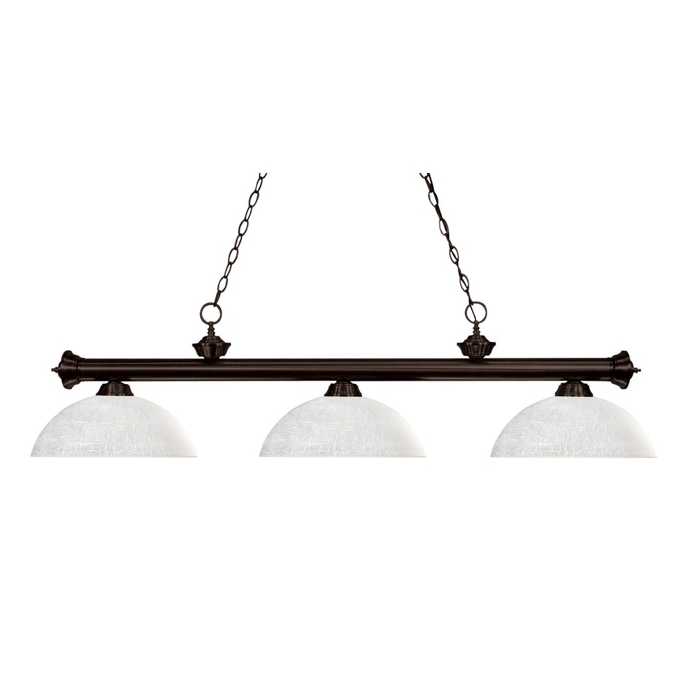 Z Lite Riviera 3 Light 57 Wide Billiard Multi Light Pendant With
