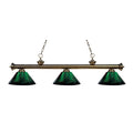 Z Lite Riviera 3 Light 57 Wide Billiard Multi Light Pendant With