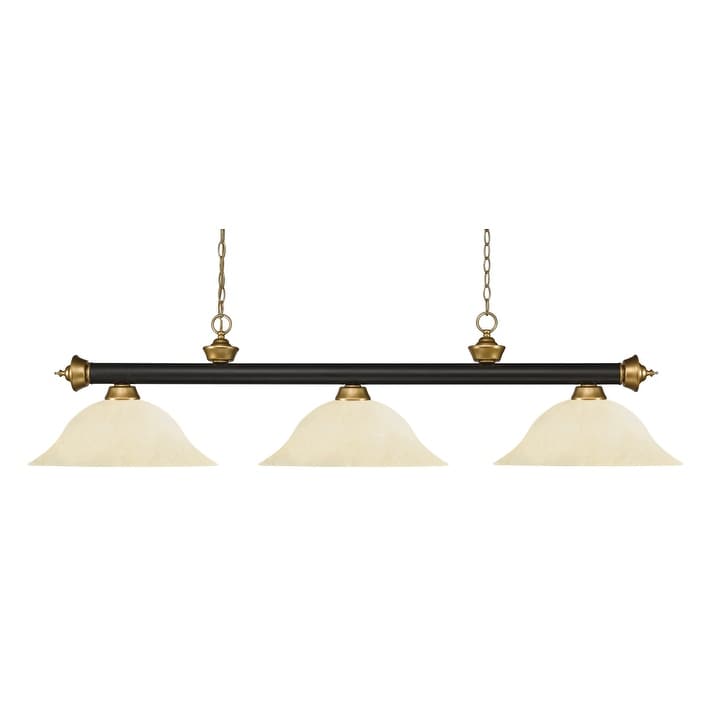 Z Lite Riviera 3 Light 59 Wide Billiard Multi Light Pendant With