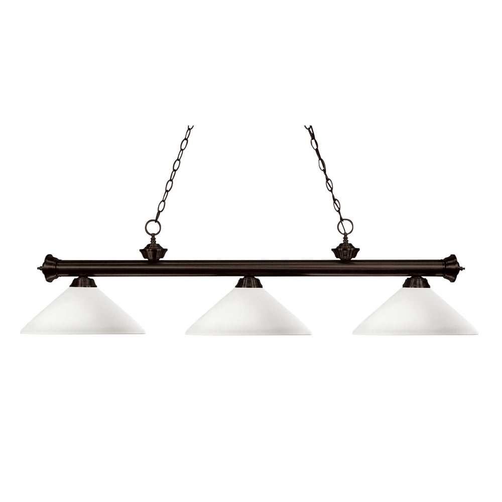 Z Lite Riviera 3 Light 59 Wide Billiard Multi Light Pendant With