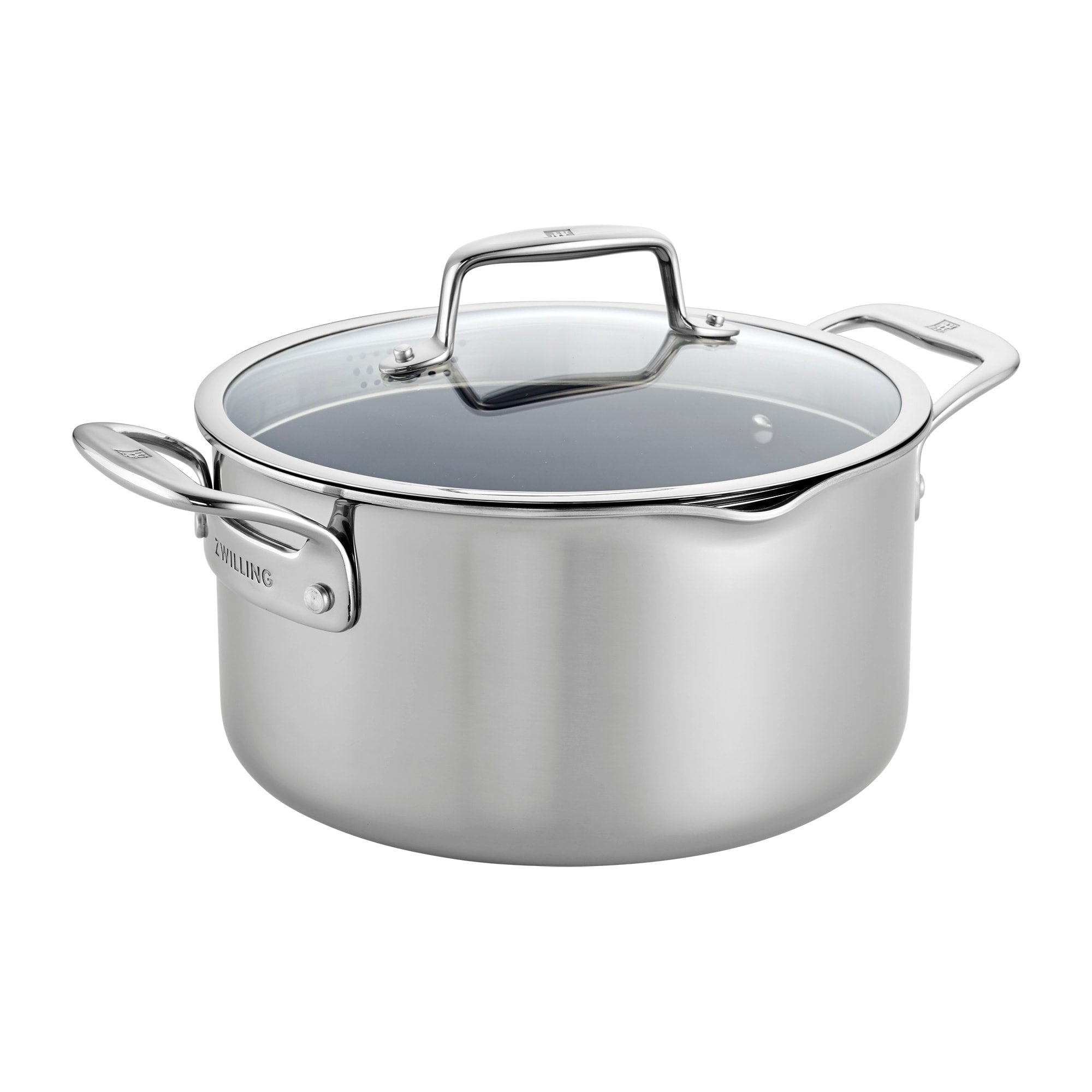 Zwilling Clad Cfx 6 Qt Stainless Steel Ceramic Nonstick Dutch Oven Stainless Steel