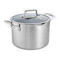 Zwilling Clad Cfx 8 Qt Stainless Steel Ceramic Nonstick Stock Pot