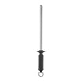 Zwilling J.A. Henckels Diamond Sharpening Steel Black Stainless Steel