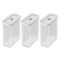 Zwilling Fresh Save Cube Box Cereal Set 3 Pc Medium X Tall Cube 3M Containers 3 Qt