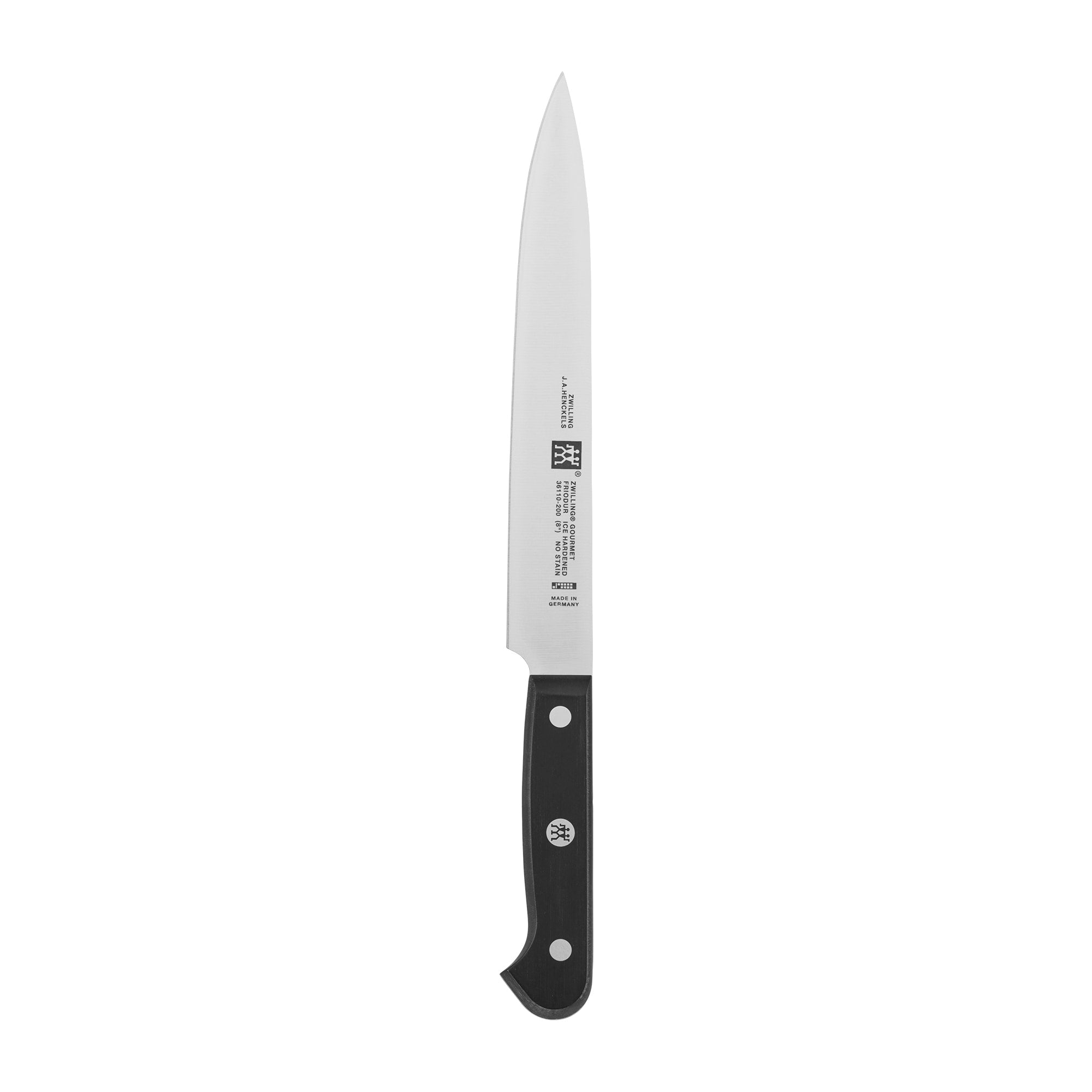 Zwilling Gourmet 8 Carving Slicing Knife Black Stainless Steel