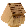 Zwilling J.A. Henckels 26 Slot Bamboo Swivel Knife Block