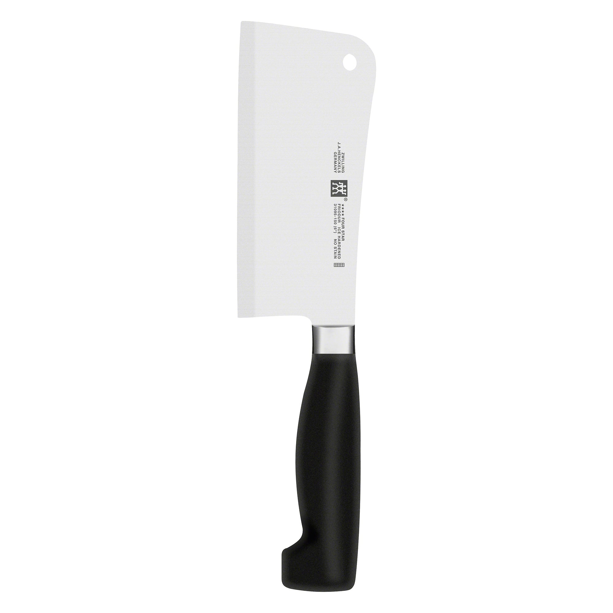 Zwilling J.A. Henckels Four Star 6 Meat Cleaver Black Stainless Steel