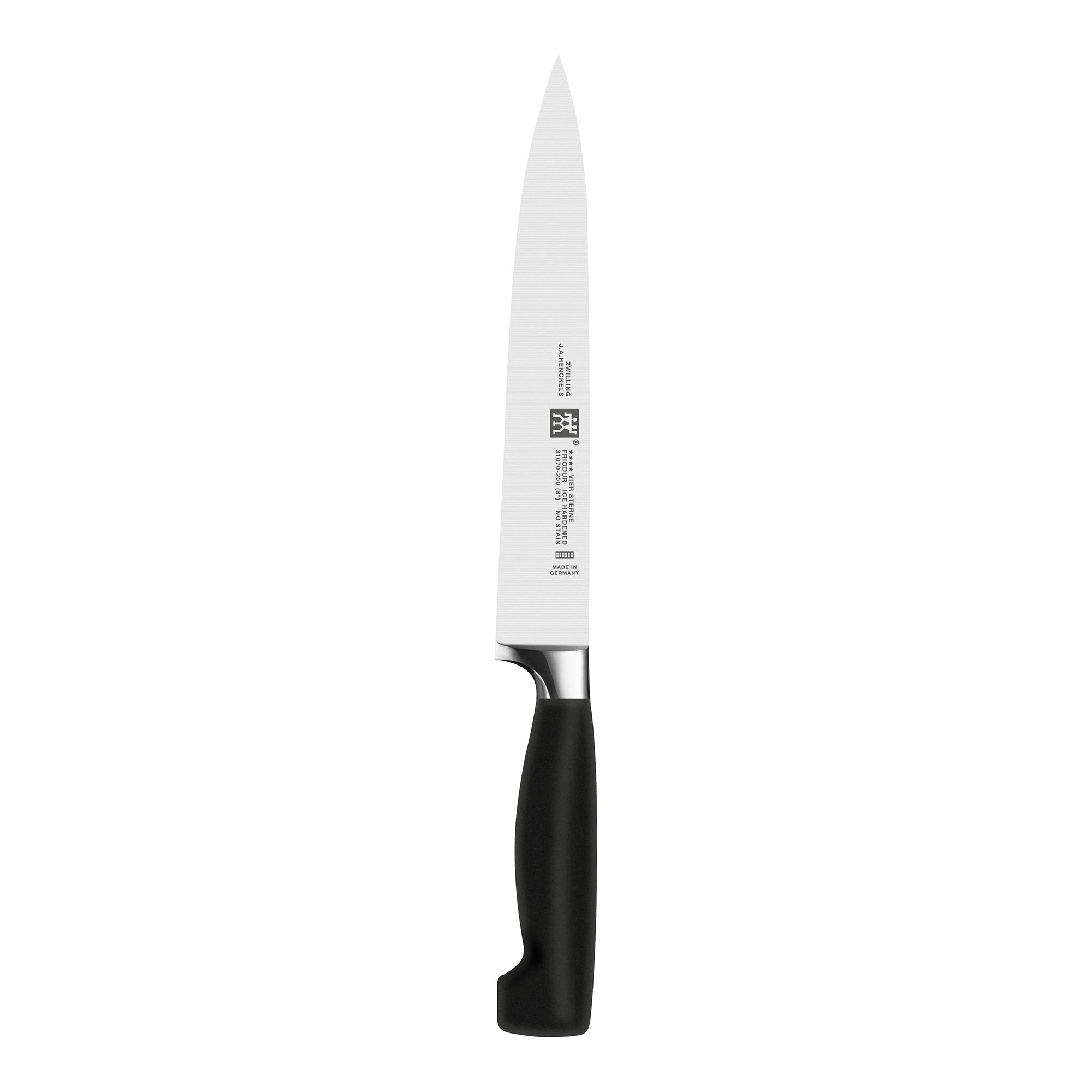 Zwilling J.A. Henckels Four Star 8 Carving Knife Black Stainless Steel
