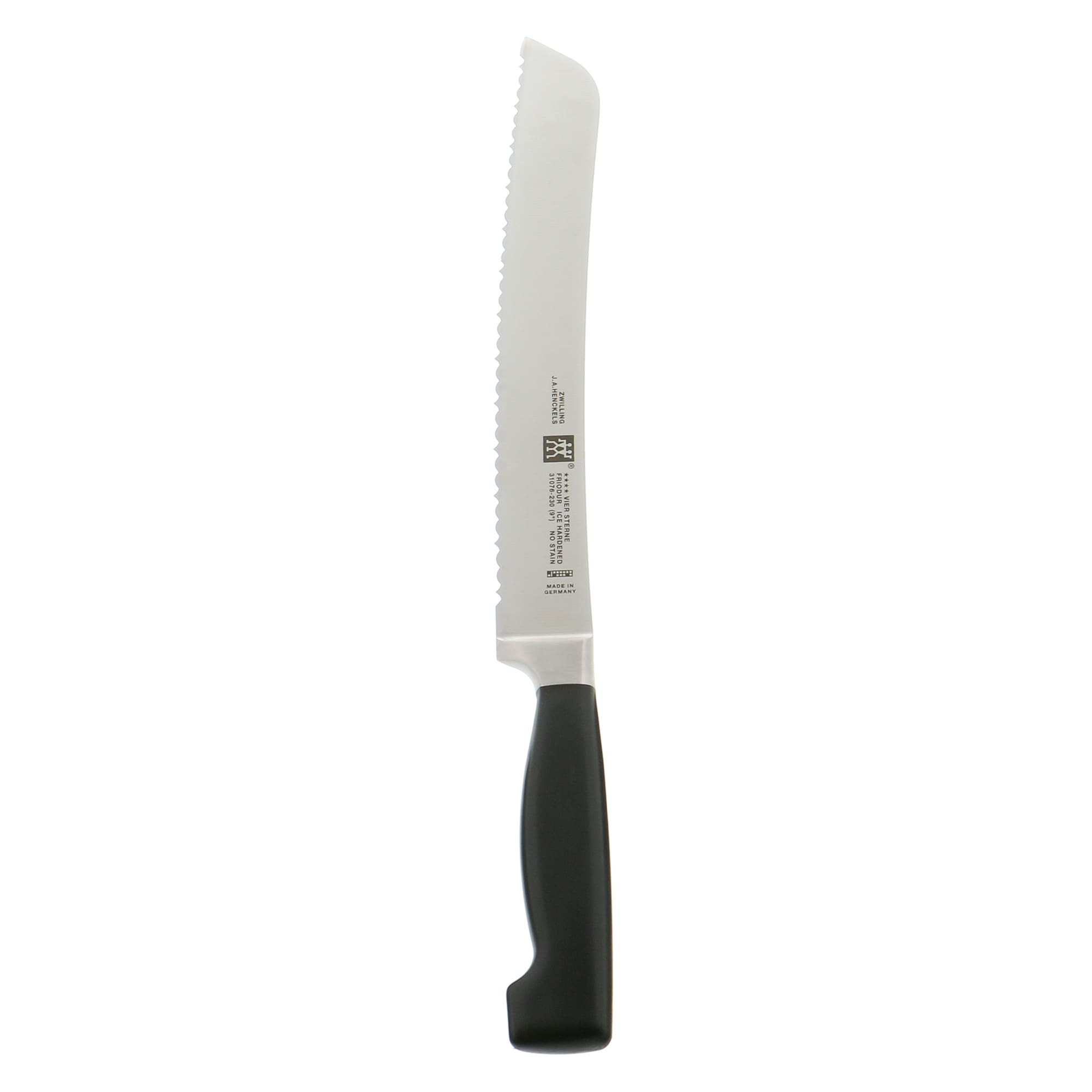 Zwilling J.A. Henckels Four Star 9 Z15 Country Bread Knife Black Stainless Steel