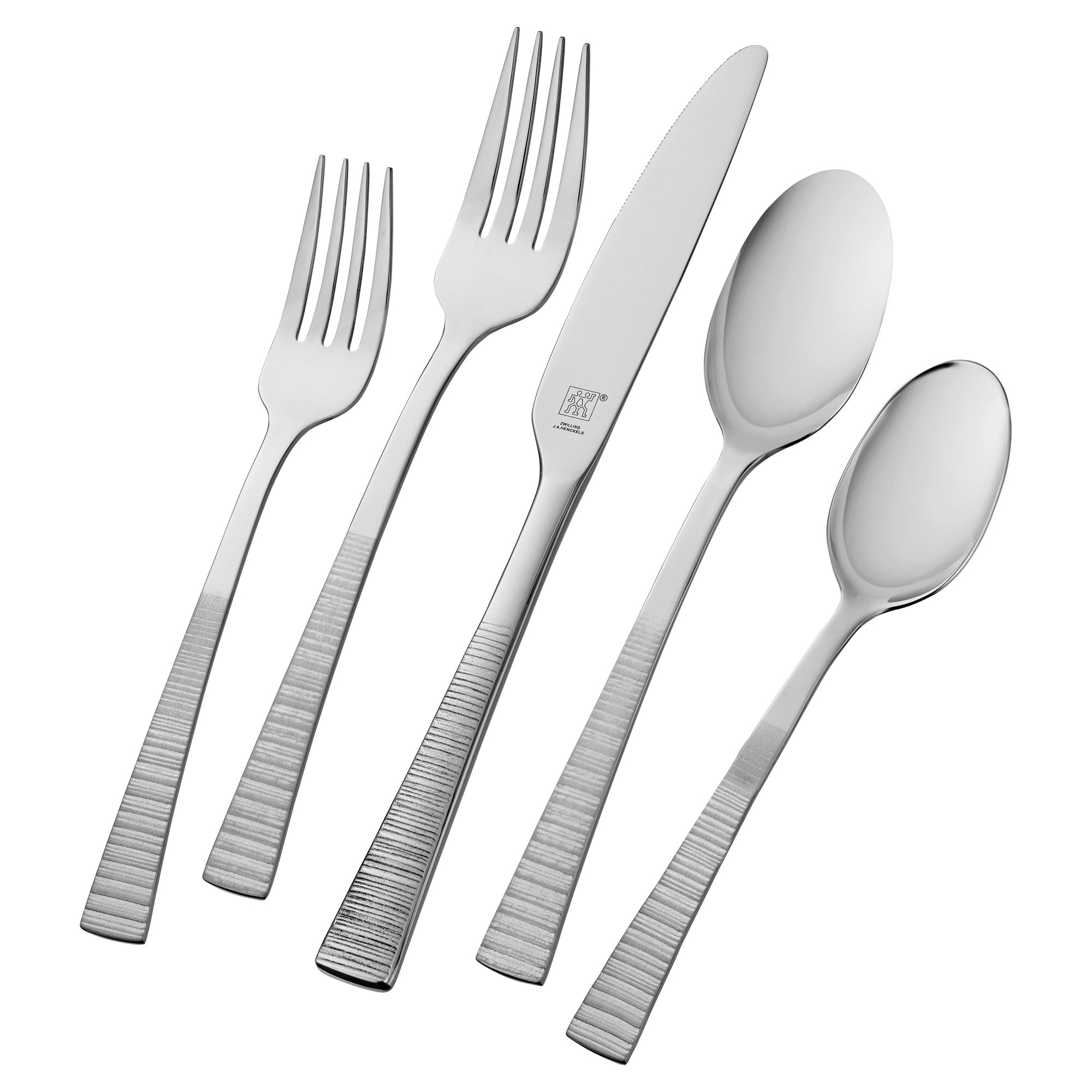 Zwilling J.A. Henckels Kingwood 20 Pc 18 10 Stainless Steel Flatware Set