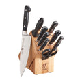 Zwilling J.A. Henckels Professional S 10 Pc Knife Block Set Black Stainless Steel