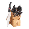 Zwilling J.A. Henckels Twin Signature 11 Pc Knife Block Set Black Stainless Steel