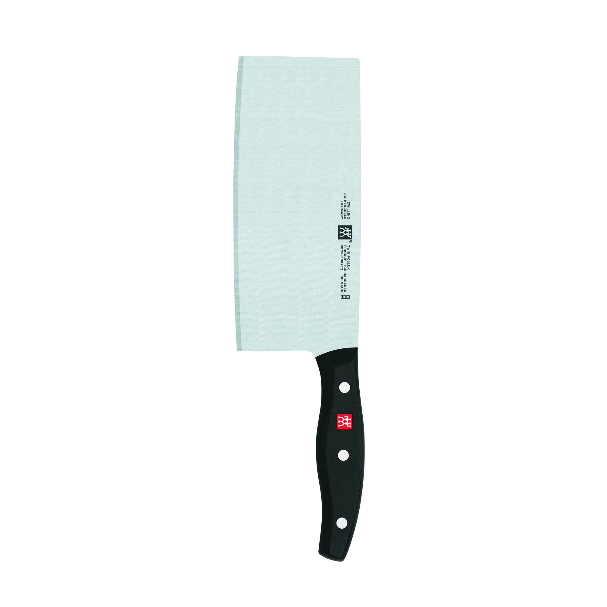 Zwilling J.A. Henckels Twin Signature 7 Chinese Chefs Knife Vegetable Cleaver Black Stainless Steel