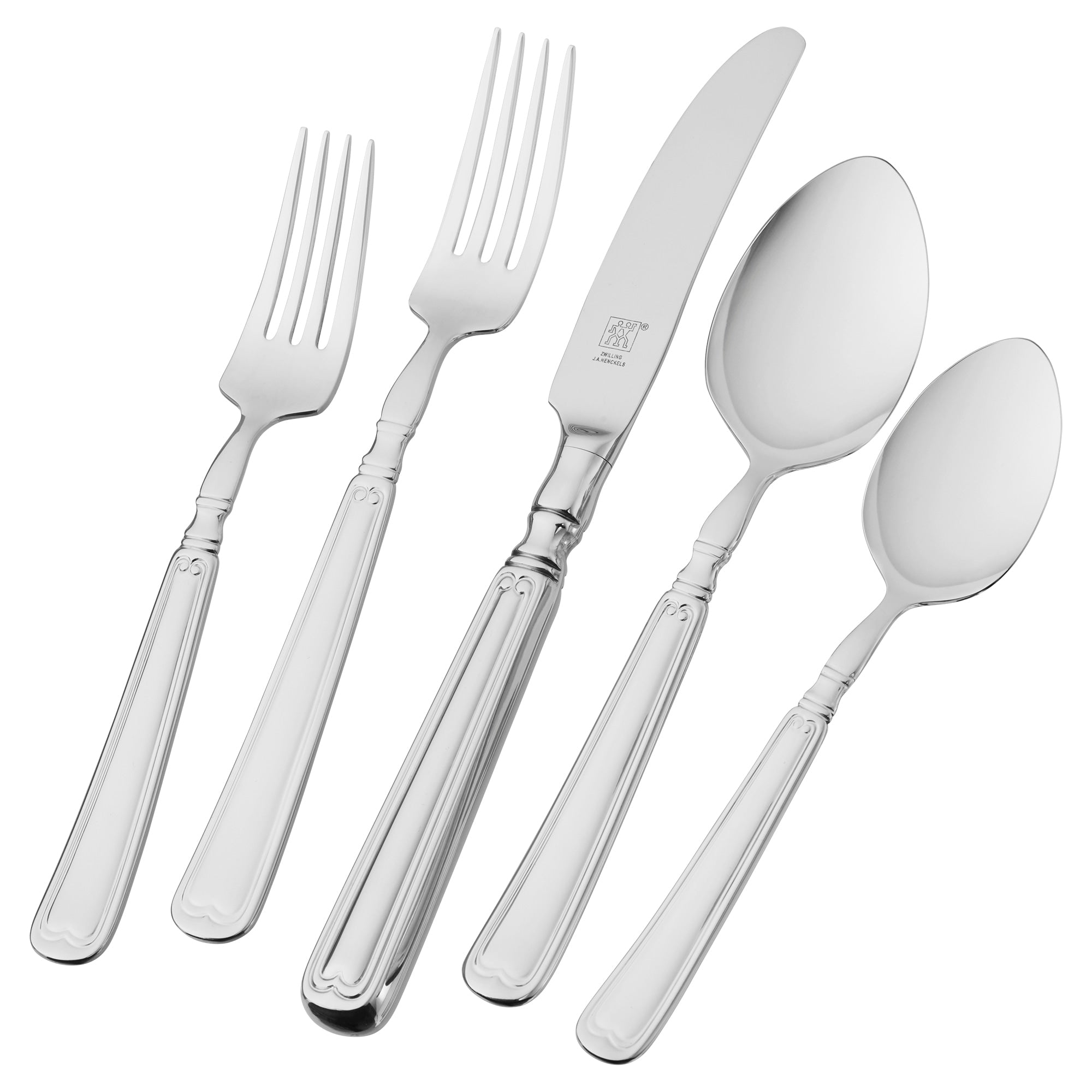 Zwilling Vintage 1876 18 10 Stainless Steel Flatware Set Stainless Steel