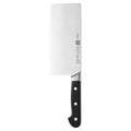Zwilling Pro 7 Chinese Chefs Knife Vegetable Cleaver Black Stainless Steel
