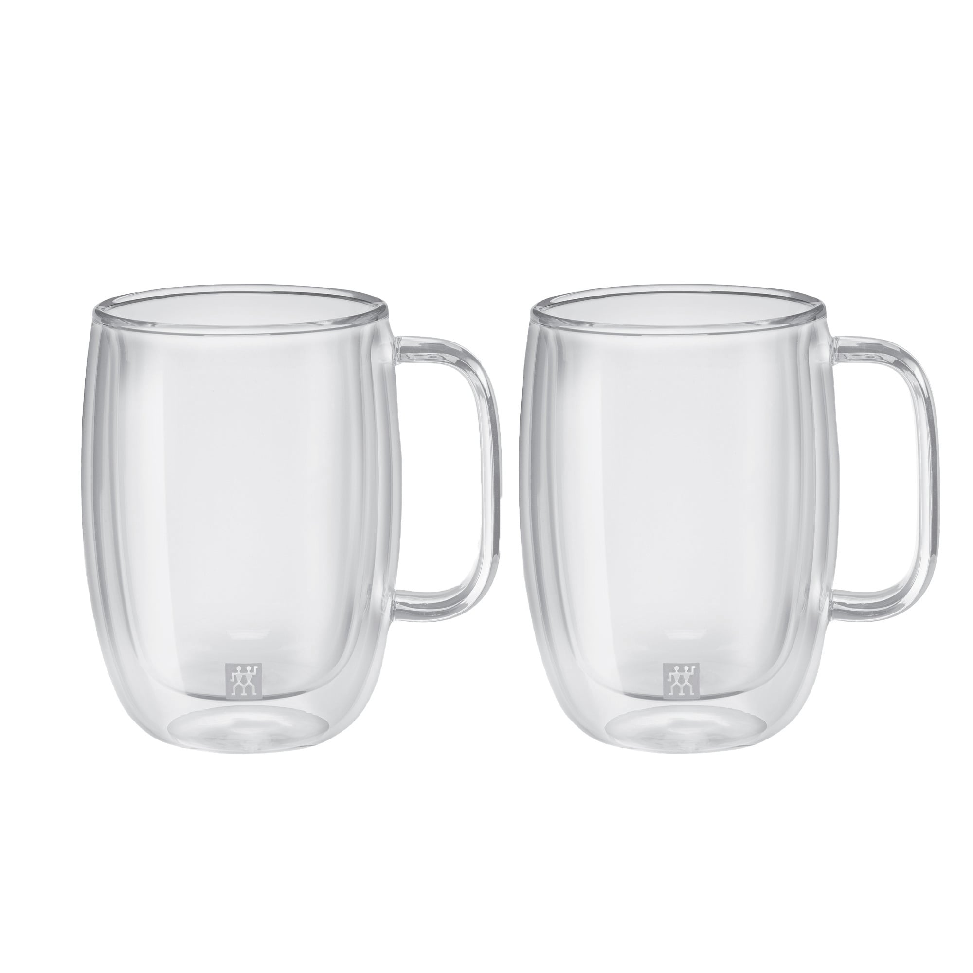 Zwilling Sorrento Plus 2 Pc Double Wall Glass Latte Mug Set