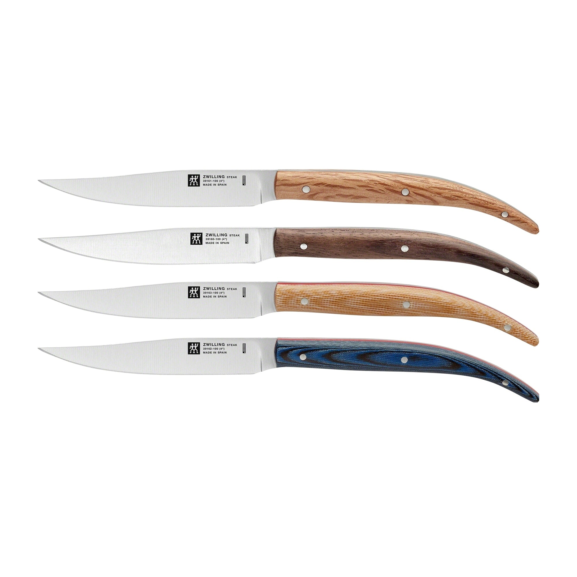 Zwilling Toro 4 Pc Steak Knife Set Black Stainless Steel