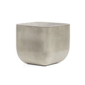 Zachary Square Planter Grey Concrete