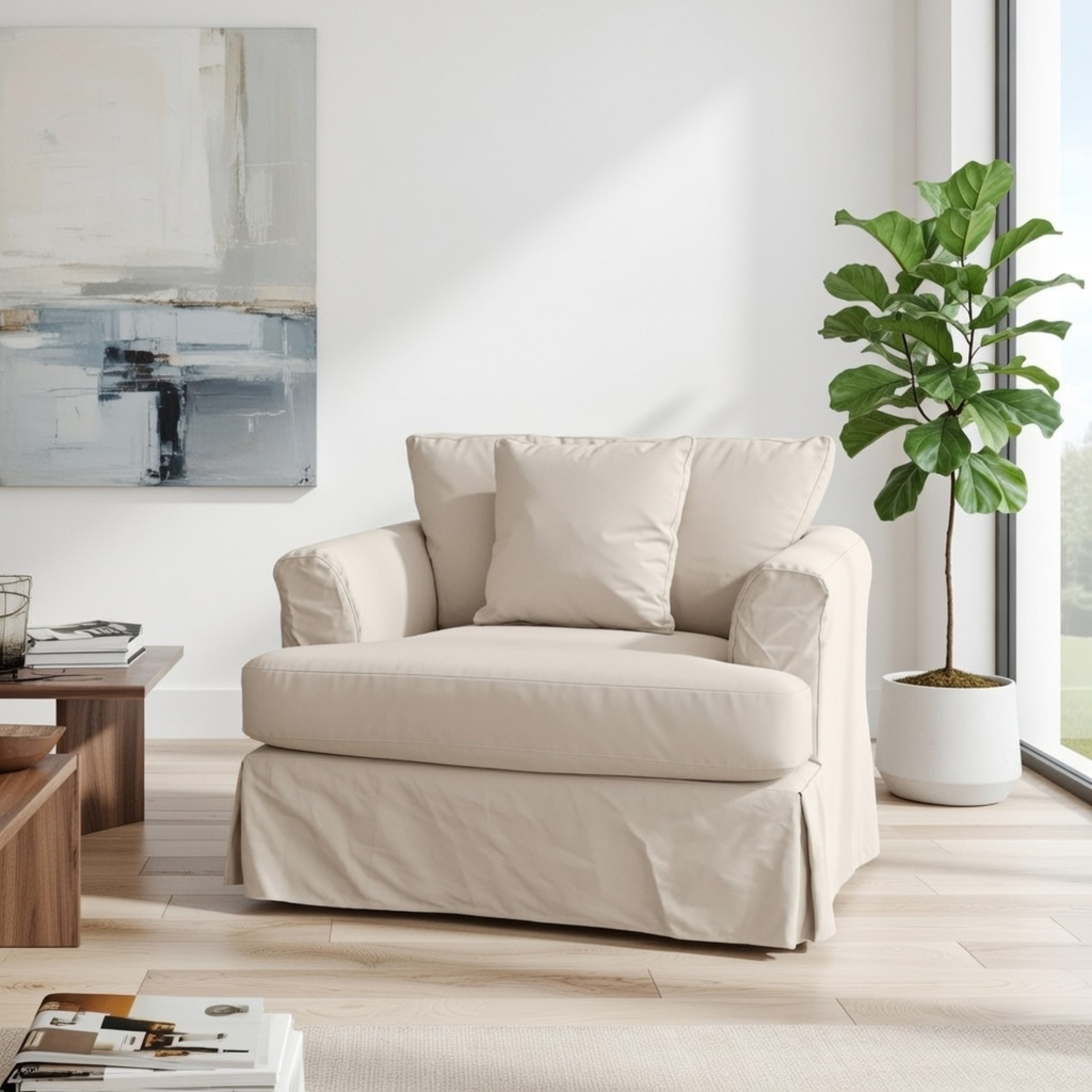 Zack Slipcover Chair