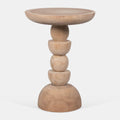 Zara Solid Wood Accent Table With Candlestick By East At Main
