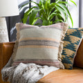 Zeba Block Print Bohemian 22X14 Inch Lumbar Throw Pillow