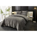 Zera Gray 100 Velvet 5 Pcs Comforter Set
