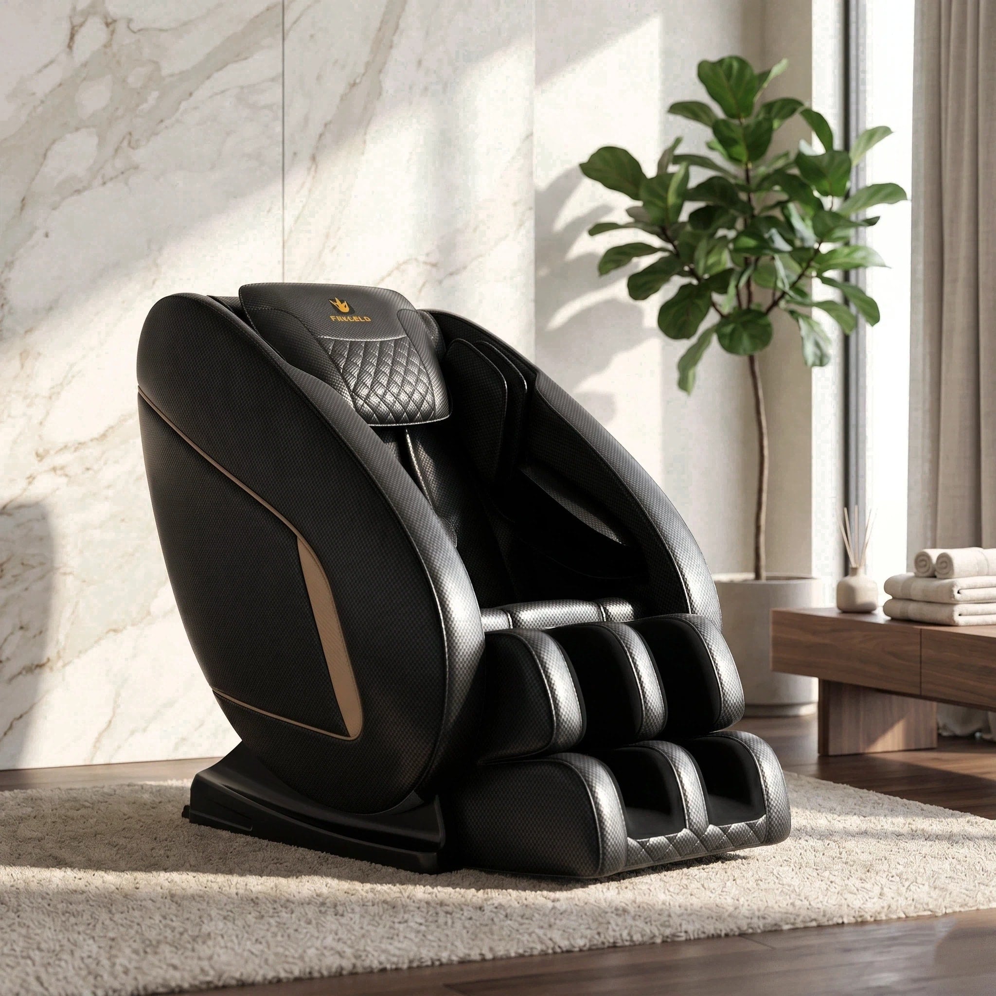 Zero Gravity Massage Chair With 10 Points Heat And Bluetooth Connectivity