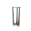 Cortina 21 Tall Glass Top Drink Table