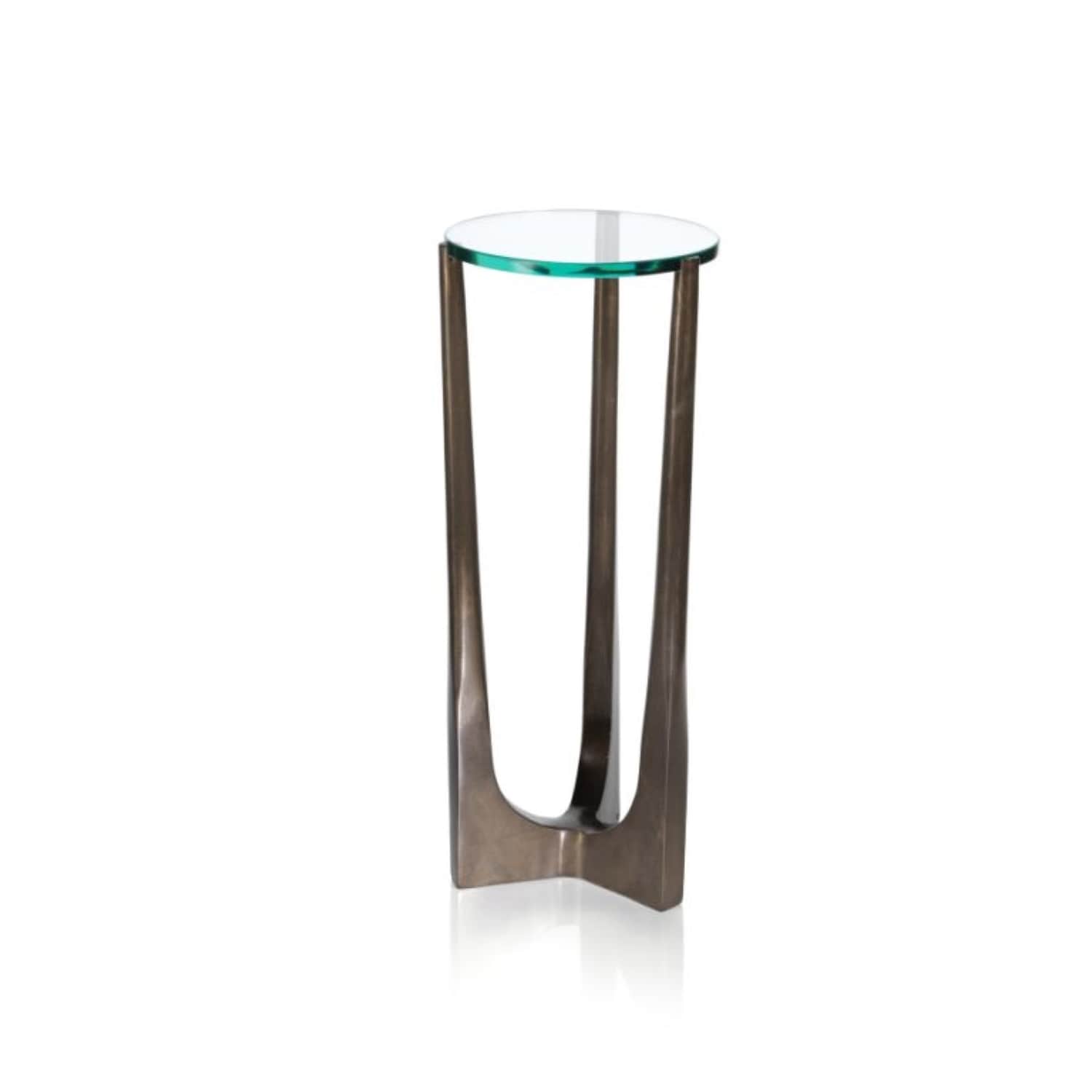 Cortina 21 Tall Glass Top Drink Table