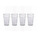 Garan Hammered Glass Highball Glass Set Of 4