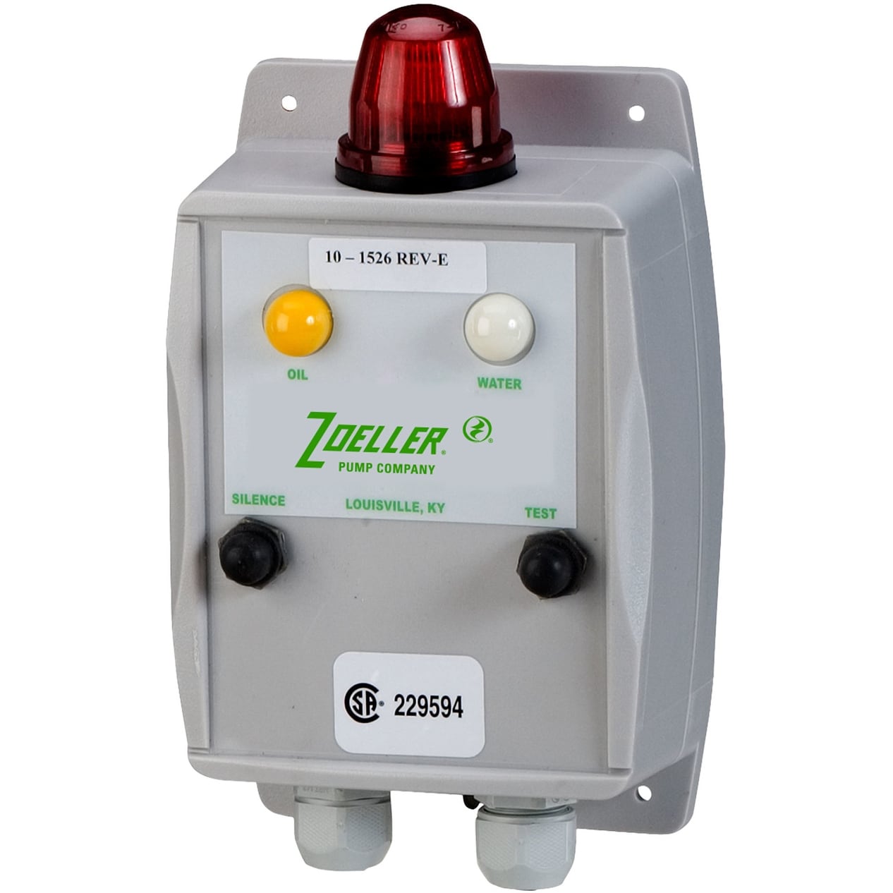 Zoeller 10 1526 Oil Smart Pump Alarm