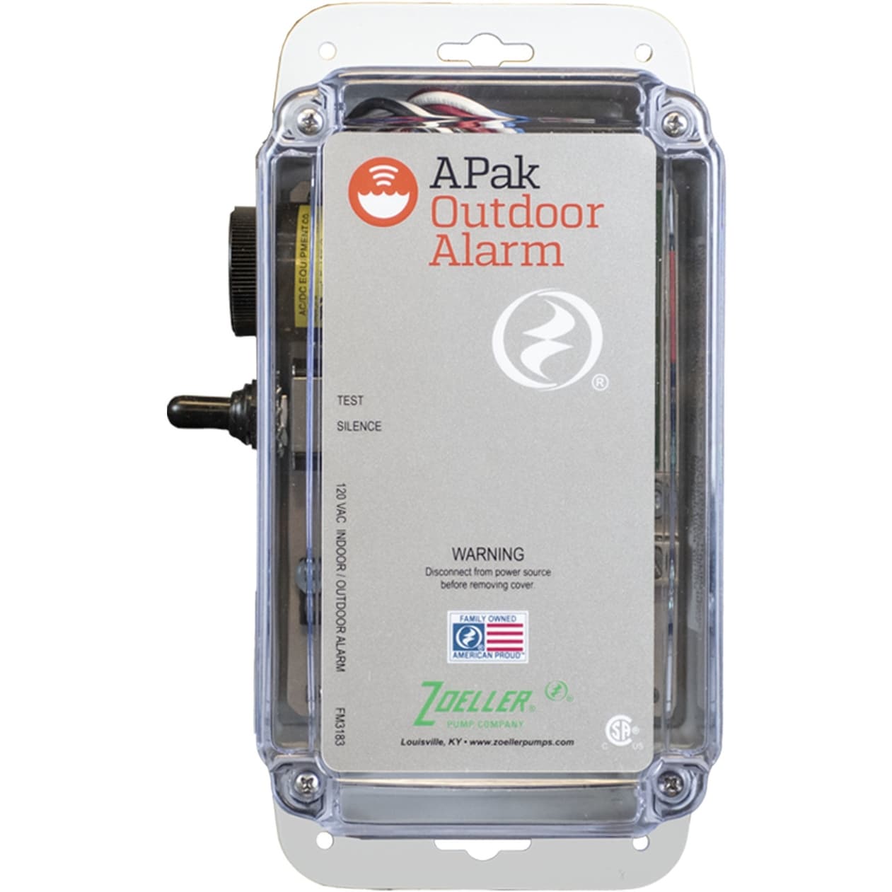 Zoeller 91104 0001 Apak Alarm Standard Outdoor System With Mechanical