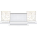 Zola Led Bathroom Vanity Light In Polished Chrome