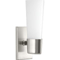 Zura Collection 1 Light Brushed Nickel Bath Light
