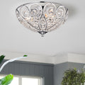 Mowly 3 Light 12 Inch Crsytal Chandelier