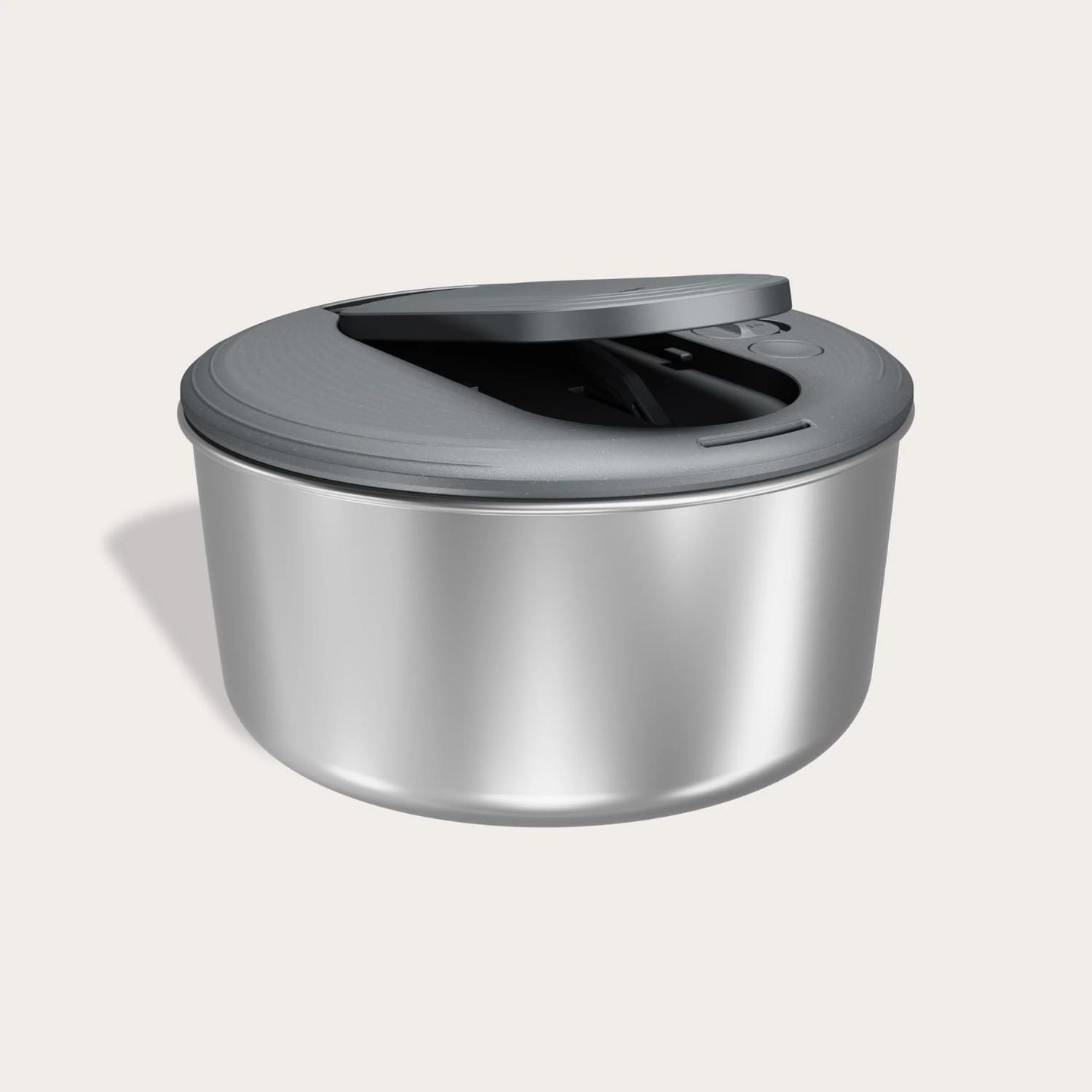 Zyliss Swift Dry Salad Spinner Stainless Steel L