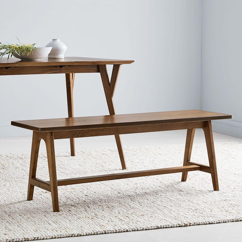 Mid-Century A-Frame Bench (132 cm)