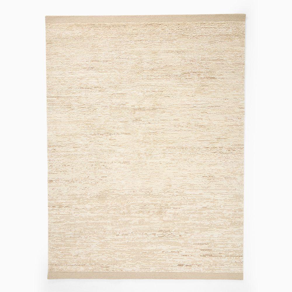 Abstract Line Shag Rug
