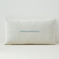 Accented Cotton Canvas Lumbar Pillow Cover