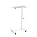 Airlift 23.6 Overbed Height Adjustable Mobile Side Table Cart.