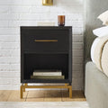 Alexa Burnished Bedside Table