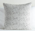 Allover Crosshatch Jacquard Velvet Nursery Pillow Cover