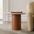 Alora Marble Side Table (56 cm)