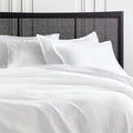 Alto Organic Cotton Gauze White King Pillow Shams Set of 2